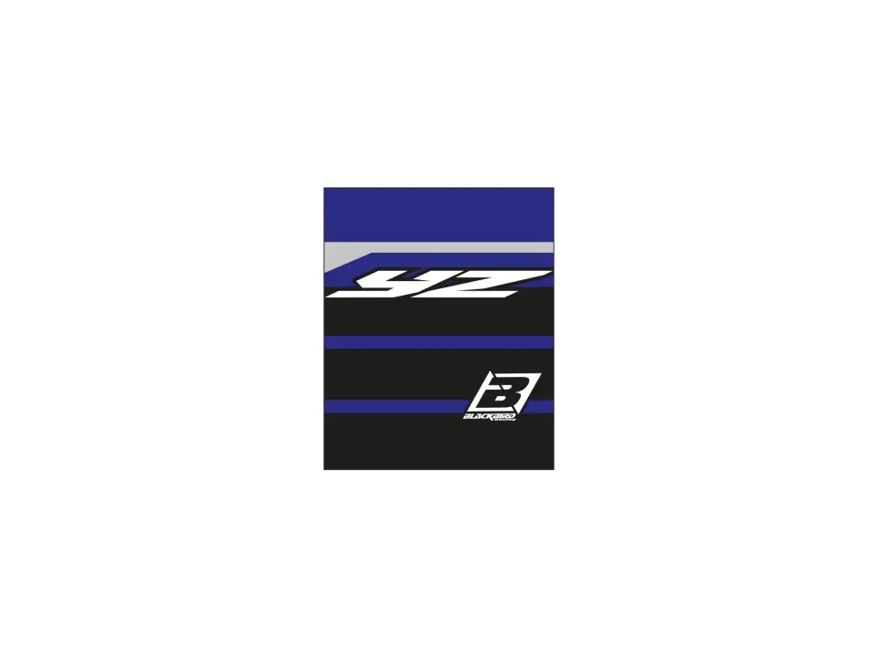 BLACKBIRD ochranné krytky na gripy LOGO SUZUKI KSRT RESTYLE 22 barva modrá černá (BLACKBIRD ochranné krytky na gripy LOGO SUZUKI KSRT RESTYLE 22)