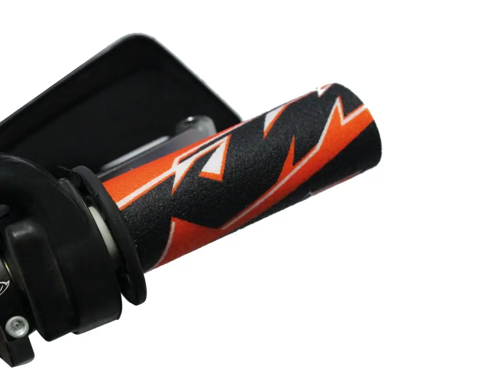 BLACKBIRD ochranné krytky na gripy LOGO KTM TROPHY 22 KTM barva oranžová černá ( )