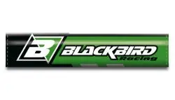 BLACKBIRD kryt řídítek (na příčku) LOGO BLACKBIRD barva zelená (BLACKBIRD kryt řídítek (na příčku) LOGO BLACKBIRD barva zelená)