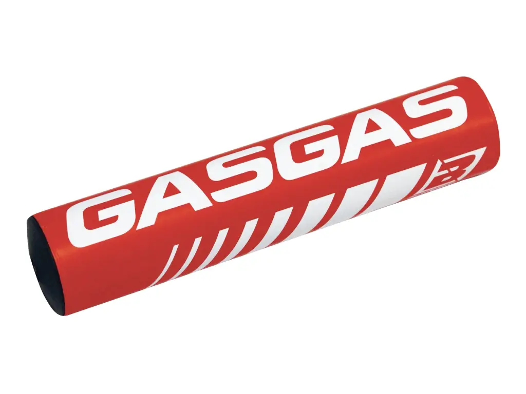 BLACKBIRD kryt řídítka LOGO GAS GAS barva červená (BLACKBIRD kryt řídítka LOGO GAS GAS barva červená)