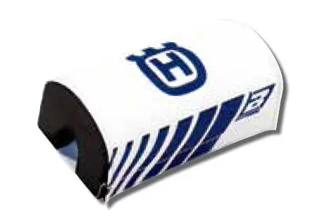 BLACKBIRD kryt řídítek PRO TAPER (28mm) LOGO HUSQVARNA barva bílá ( )