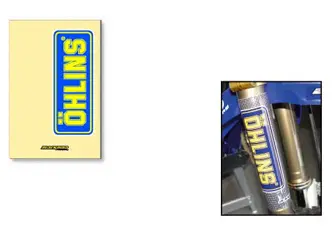 BLACKBIRD sada samolepek (dýhy) na vidlici OHLINS-průhledné 2 kusy (BLACKBIRD sada samolepek (dýhy) na vidlici OHLINS-průhledné 2 kusy)