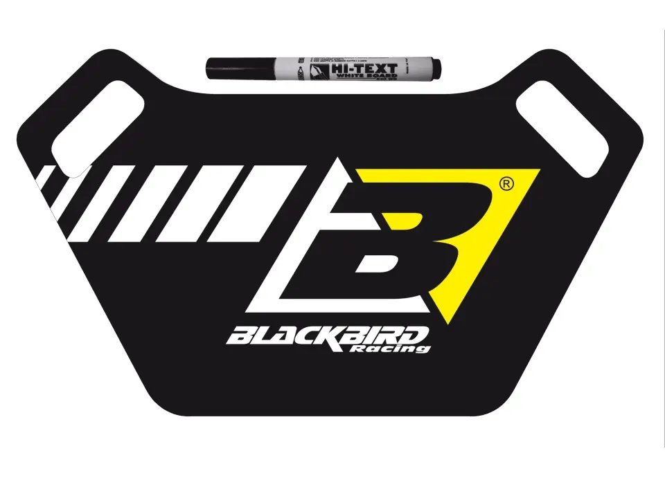 BLACKBIRD informační tabule závodníka s fixem (PIT BOARD) ( )