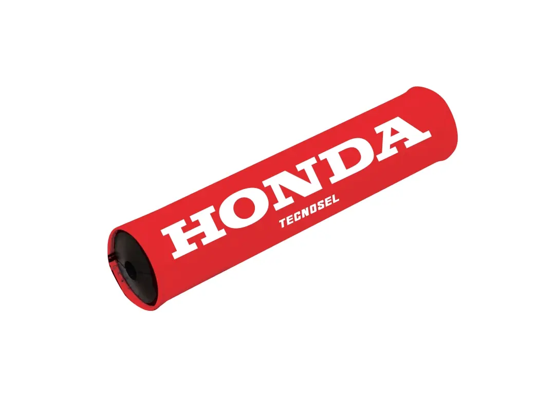 TECNOSEL (BLACKBIRD) kryt řídítka TRADITONAL HONDA VINTAGE, barva červená, LOGO HONDA (TECNOSEL (BLACKBIRD) kryt řídítka TRADITONAL HONDA VINTAGE,)