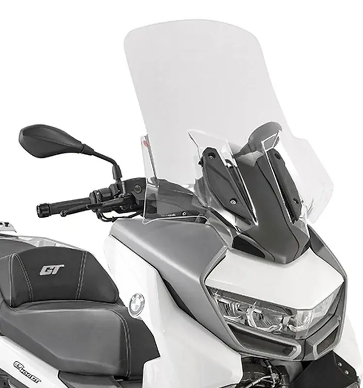 KAPPA plexi štít BMW C 400GT 19-24 (74 X 58 cm) průhledný - potřebné upevnění D5132KITK (KAPPA plexi štít BMW C 400GT 19-24 (74 X 58 cm) průhledný -)
