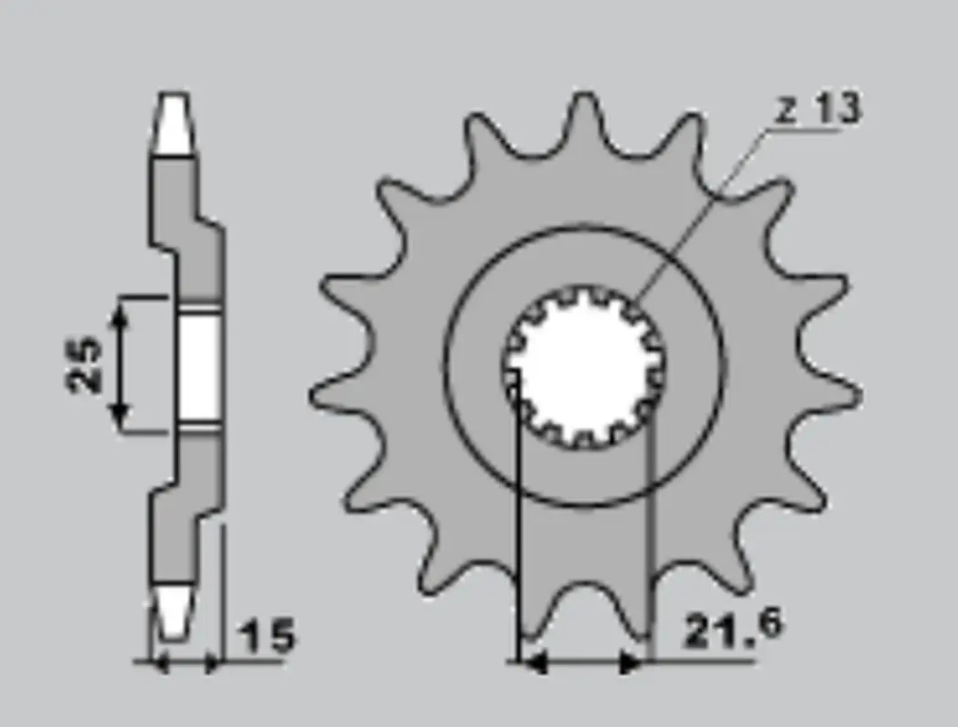 CHT řetězové kolečko přední 528 15 KAWASAKI GPZ 750 83-89 (514-15) (JTF 514.15) (CHT řetězové kolečko přední 528 15 KAWASAKI GPZ 750 83-89 (514-15))