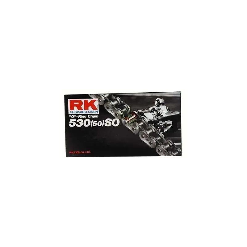 RK hnací řetěz 530SO-114 (114 článků) O-kroužek do 900ccm/40,0KN včetně nýtovací spojky - VÝPRODEJ (RK hnací řetěz 530SO-114 (114 článků) O-kroužek)