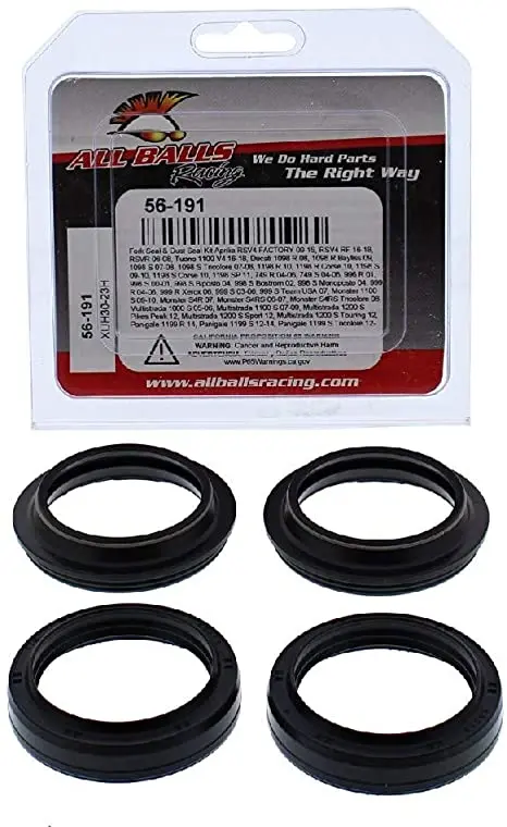 ALL BALLS sada olejových a prachových těsnění APRILIA RSV4, TUONO 1100, DUCATI 1098/1198/749, MONSTER 1100/S4RS, MULTISTRADA 1000/1100/1200 (ALL)