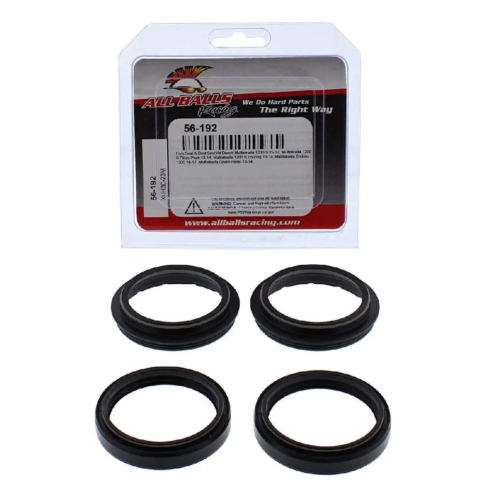 ALL BALLS sada olejových a prachových těsnění DUCATI MULTISTRADA 1200 S 13-17, MULTISTRADA ENDURO 1200 16-17 (ALL BALLS sada olejových a prachových)