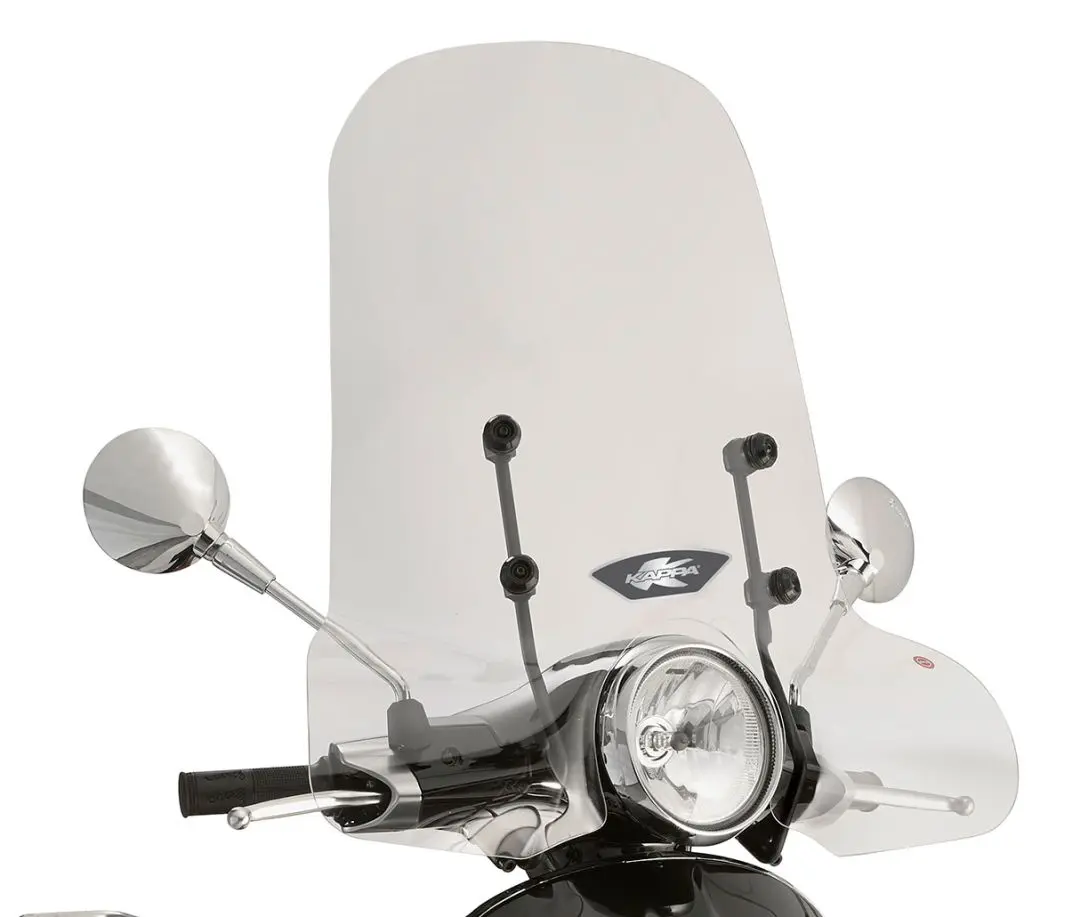 KAPPA plexi PIAGGIO VESPA PRIMAVERA 50-125-150 (14-25), VESPA SPRINT 50-125-150 (14-19) 50 X 69 průhledné - potřebné upevnění A5608AK (KAPPA plexi)