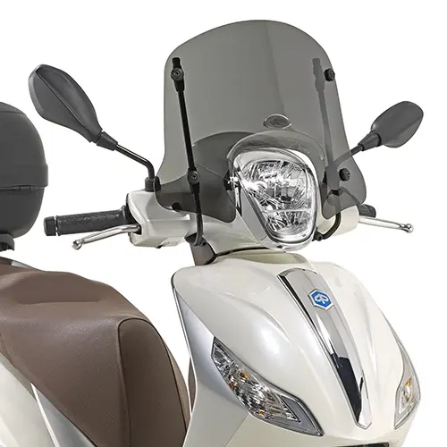 KAPPA plexi PIAGGIO MEDLEY 125-150 (16-19) 22,5 X 44 cm ztmavené - potřebné upevnění A5606AK ( )