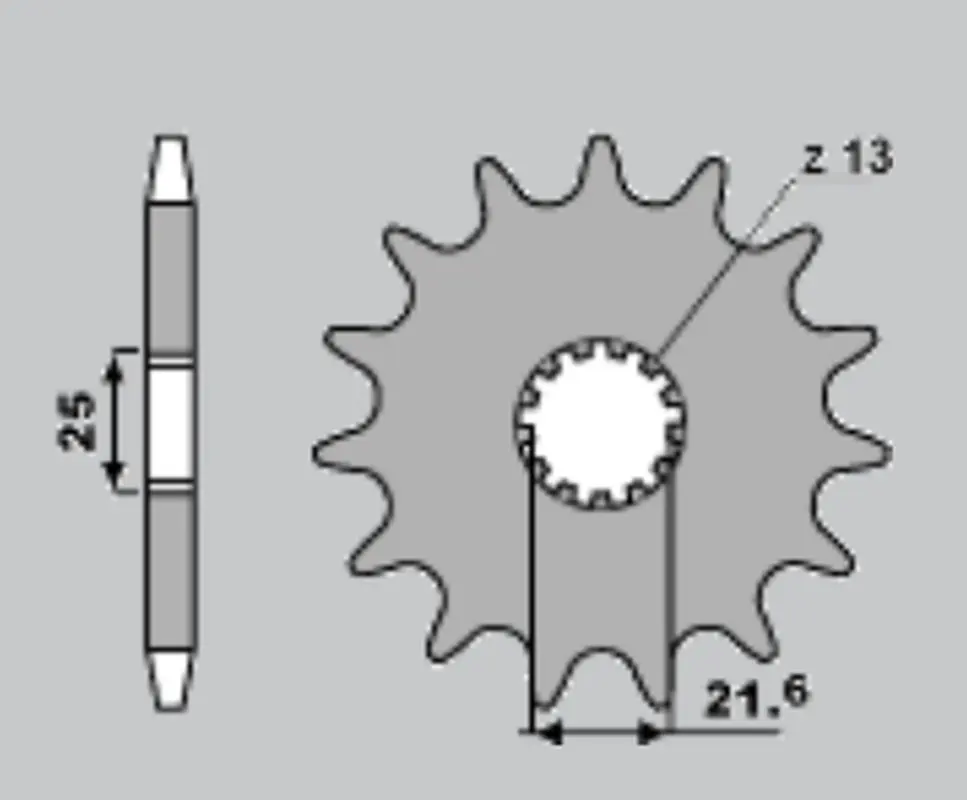 PBR řetězové kolo přední 566 14 18NC SUZUKI GS/GSF/GSXR (JTF566.14) (PBR řetězové kolo přední 566 14 18NC SUZUKI GS/GSF/GSXR (JTF566.14))