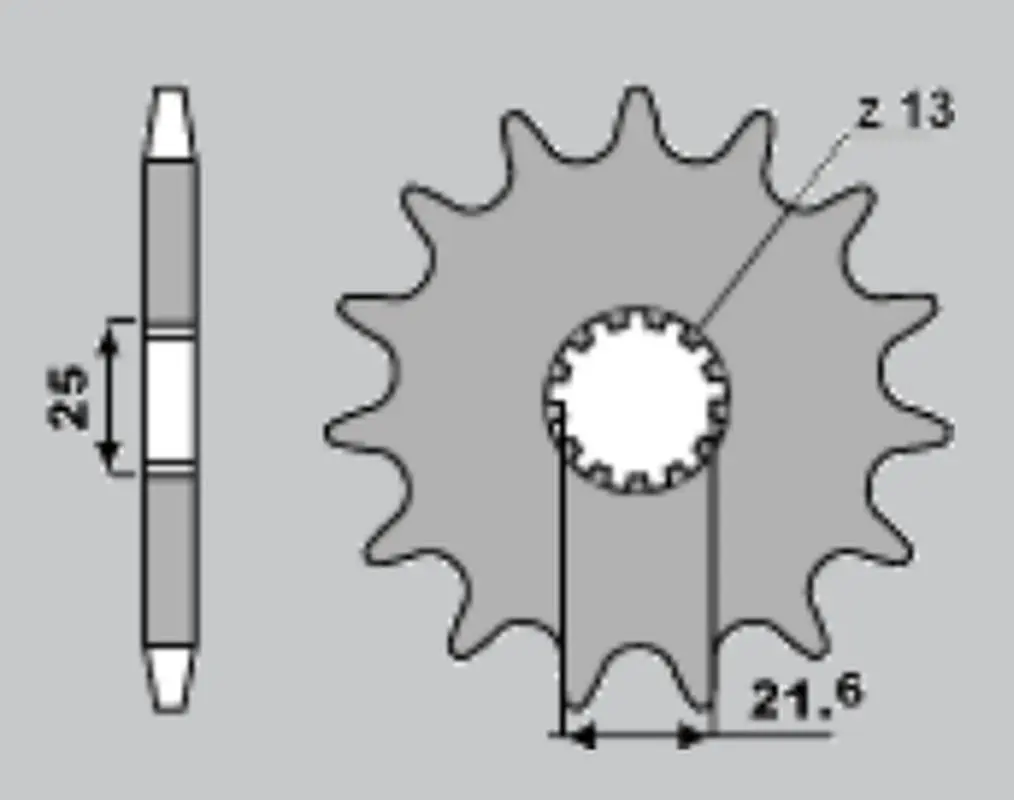 JR řetězové kolo přední 566 18 SUZUKI GSF 1250 07-09 (JR řetězové kolo přední 566 18 SUZUKI GSF 1250 07-09)