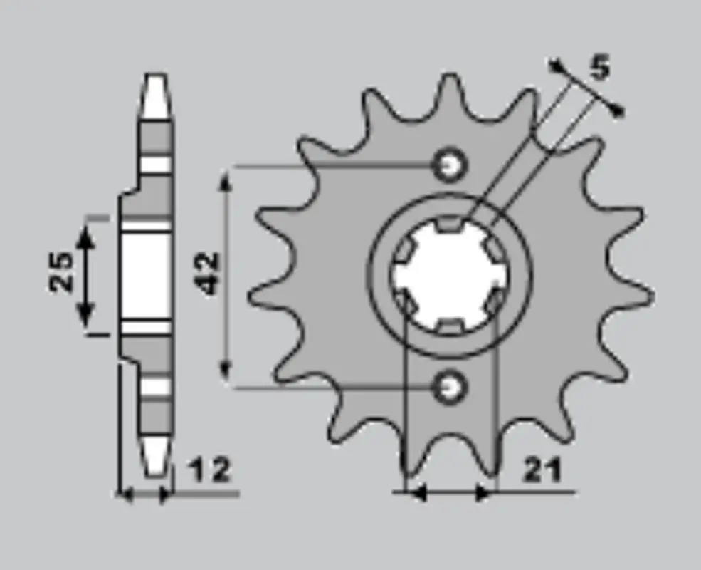 CHT řetězové kolo přední 571 16 YAMAHA XJ 600 84-91 (571-16) (JTF571.16) (CHT řetězové kolo přední 571 16 YAMAHA XJ 600 84-91 (571-16) (JTF571.16))