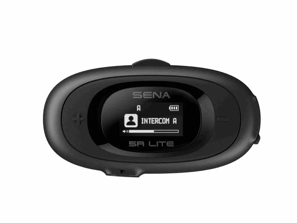 SENA interkom motocyklový 5R LITE BLUETOOTH 5.1 do 700M s LCD displejem a mikrofonem na oblouku ( 2 sady ) (EL) ( )