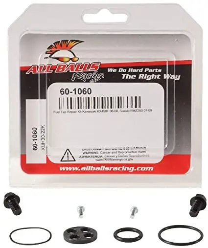 ALL BALLS opravná sada palivového kohoutu KAWASAKI KXF450 06-08, SUZUKI RMZ250 07-09 (ALL BALLS opravná sada palivového kohoutu KAWASAKI KXF450)