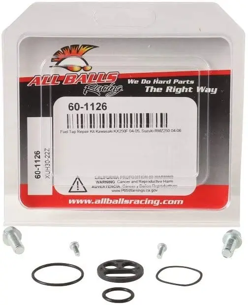 ALL BALLS opravná sada palivového kohoutu KAWASAKI KXF250 04-05, SUZUKI RMZ250 04-06 (ALL BALLS opravná sada palivového kohoutu KAWASAKI KXF250)