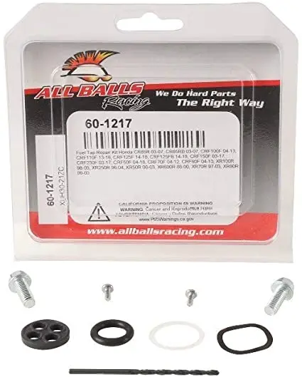 ALL BALLS opravná sada palivového kohoutu HONDA CR85R 03-07, CRF150F 03-17, CRF230F 03-16, XR250R 96-04, XR600R 88-00 (ALL BALLS opravná sada)