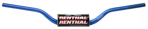 RENTHAL řidítka 1,1/8 (28,6mm) MX FATBAR HANDLEBAR BLUE CR HIGH/RICKY JOHNSON barva modrá s chráničem (RENTHAL řidítka 1,1/8 (28,6mm) MX FATBAR)