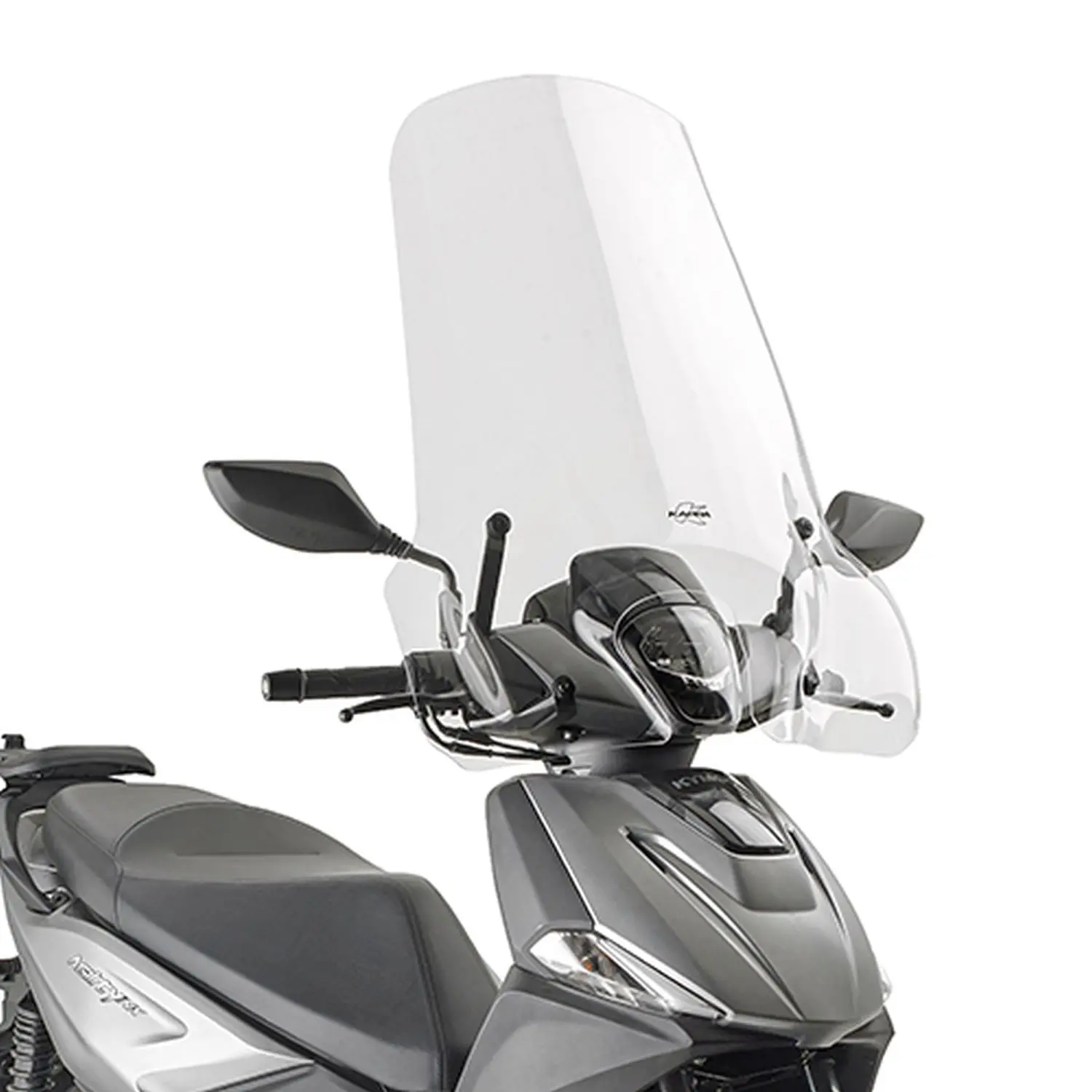 KAPPA plexi KYMCO AGILITY NX 125 '26, čiré (58 x 67 cm) - nutné uchycení A6131AK (KAPPA plexi KYMCO AGILITY NX 125 '26, čiré (58 x 67 cm) - nutné)