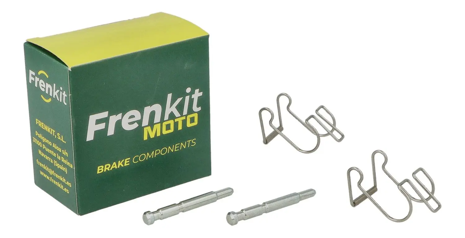 FRENKIT MOTO sada zajišťovacích plíšků, čepů a pojistek brzdového třmenu BREMBO přední BMW S 1000 R '13-'21, S 1000 RR '08-'11, DUCATI MONSTER 1000