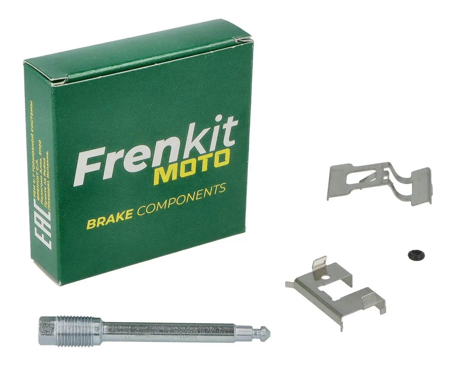 FRENKIT MOTO sada zajišťovacích plíšků, čepů a pojistek brzdového třmenu NISSIN přední HONDA CB 500 F / X '13-'22, CBR 500 R '13-'22, NC 700 / 750 X