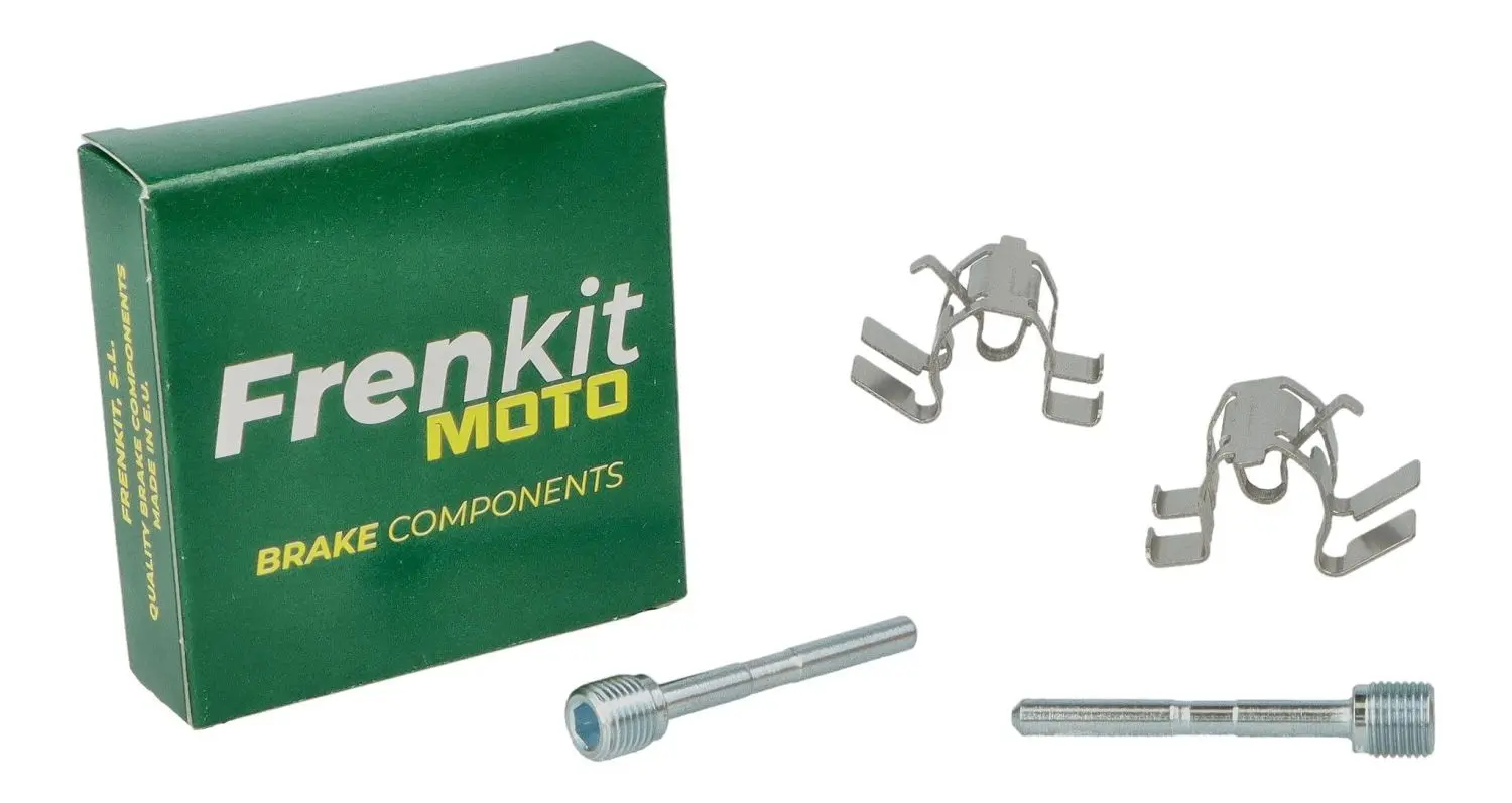 FRENKIT MOTO sada zajišťovacích plíšků, čepů a pojistek brzdového třmenu TOKICO přední KAWASAKI ZX-6RR '03-'05, ZX-10R '03-'10, ZX-12R '00-'06, ZX-6R