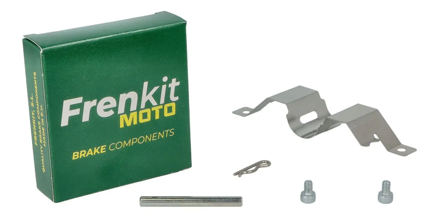 FRENKIT MOTO sada zajišťovacích plíšků, čepů a pojistek brzdového třmenu TOKICO přední BMW K 1200 LT '97-'08, K 1200 R '04-'08, K 1600 B / GT / GTL