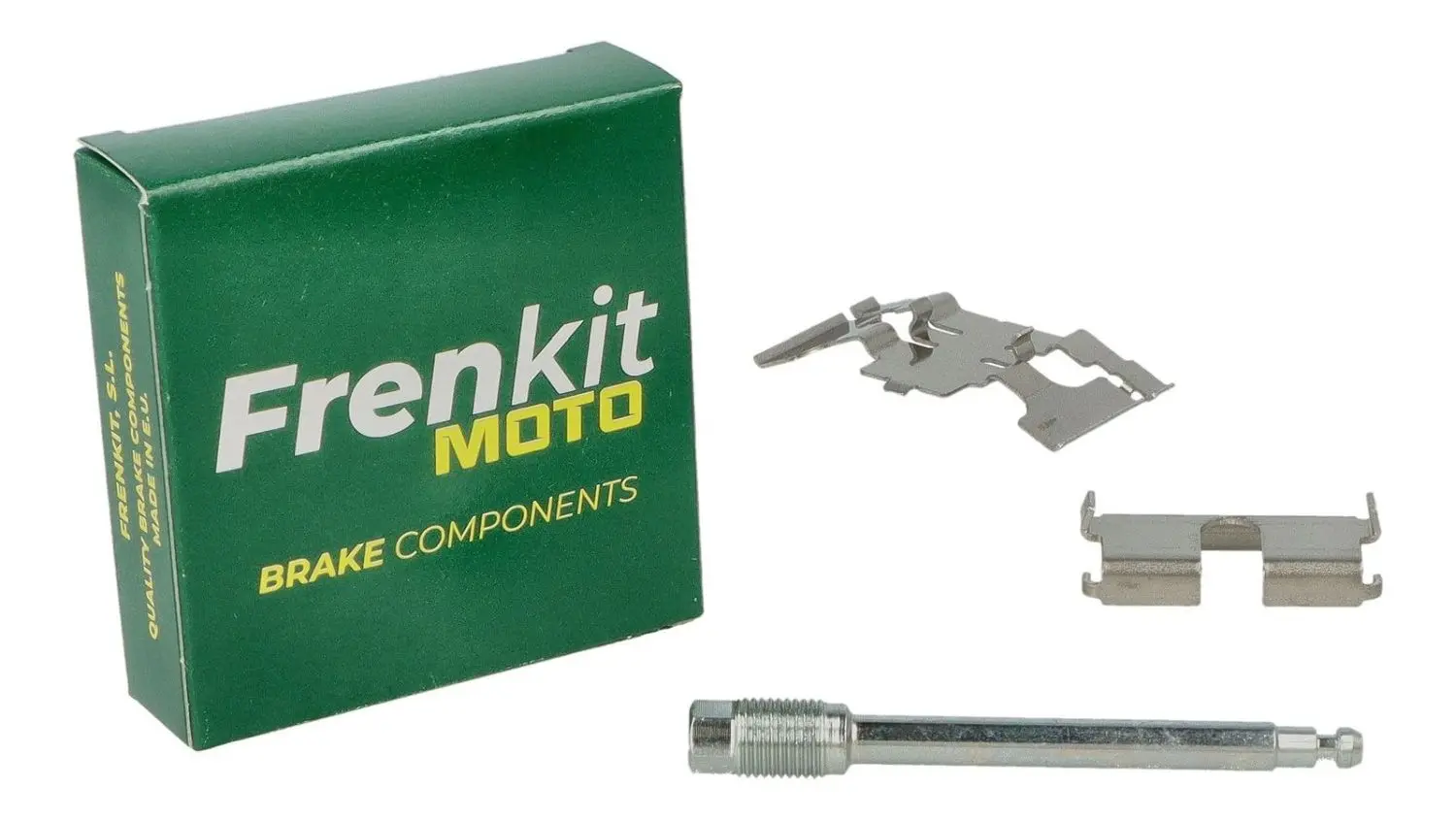 FRENKIT MOTO sada zajišťovacích plíšků, čepů a pojistek brzdového třmenu NISSIN přední KAWASAKI VN 650 VULCAN / S '15-'25 (FRENKIT MOTO sada)