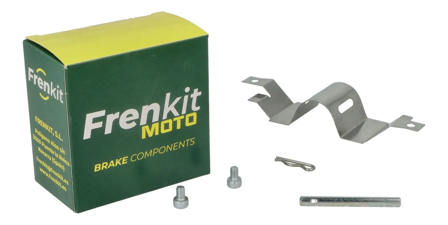 FRENKIT MOTO sada zajišťovacích plíšků, čepů a pojistek brzdového třmenu TOKICO přední KAWASAKI ZX-6R NINJA '94-'02, ZX-12R NINJA '00-'05, ZX-7R NINJA