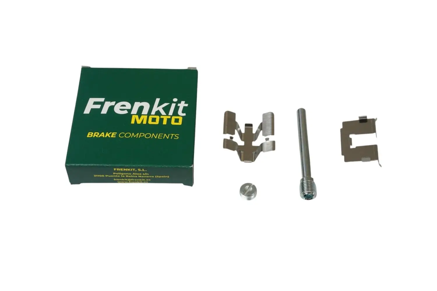 FRENKIT MOTO sada zajišťovacích plíšků, čepů a pojistek brzdového třmenu NISSIN zadní HONDA NT 400 / 600 BROS '88-'91, CB 400 SUPER FOUR '92-'97, NTV