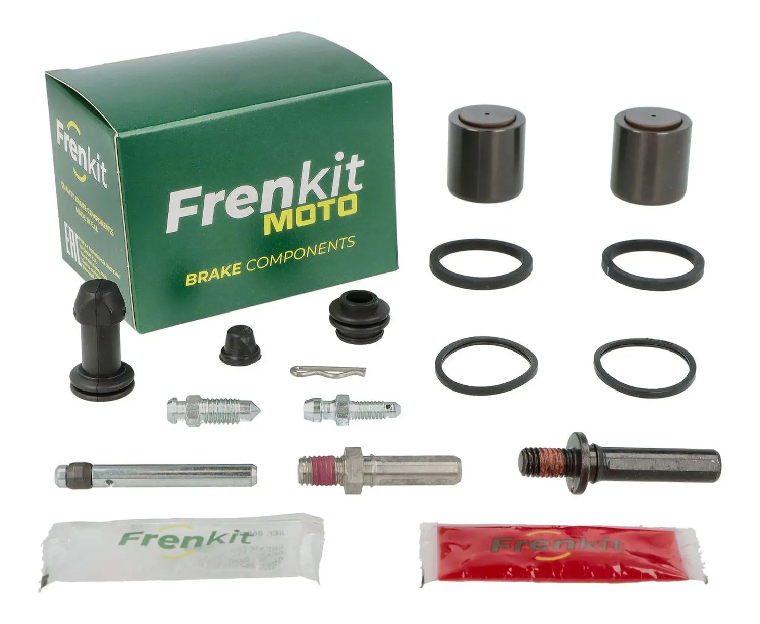 FRENKIT MOTO opravná sada brzdového třmenu (kompletní / superkit) BREMBO (píst průměr 28 mm) zadní BMW HP2 '04-'08, K 1200 GT / R '04-'08, K 1300 R /