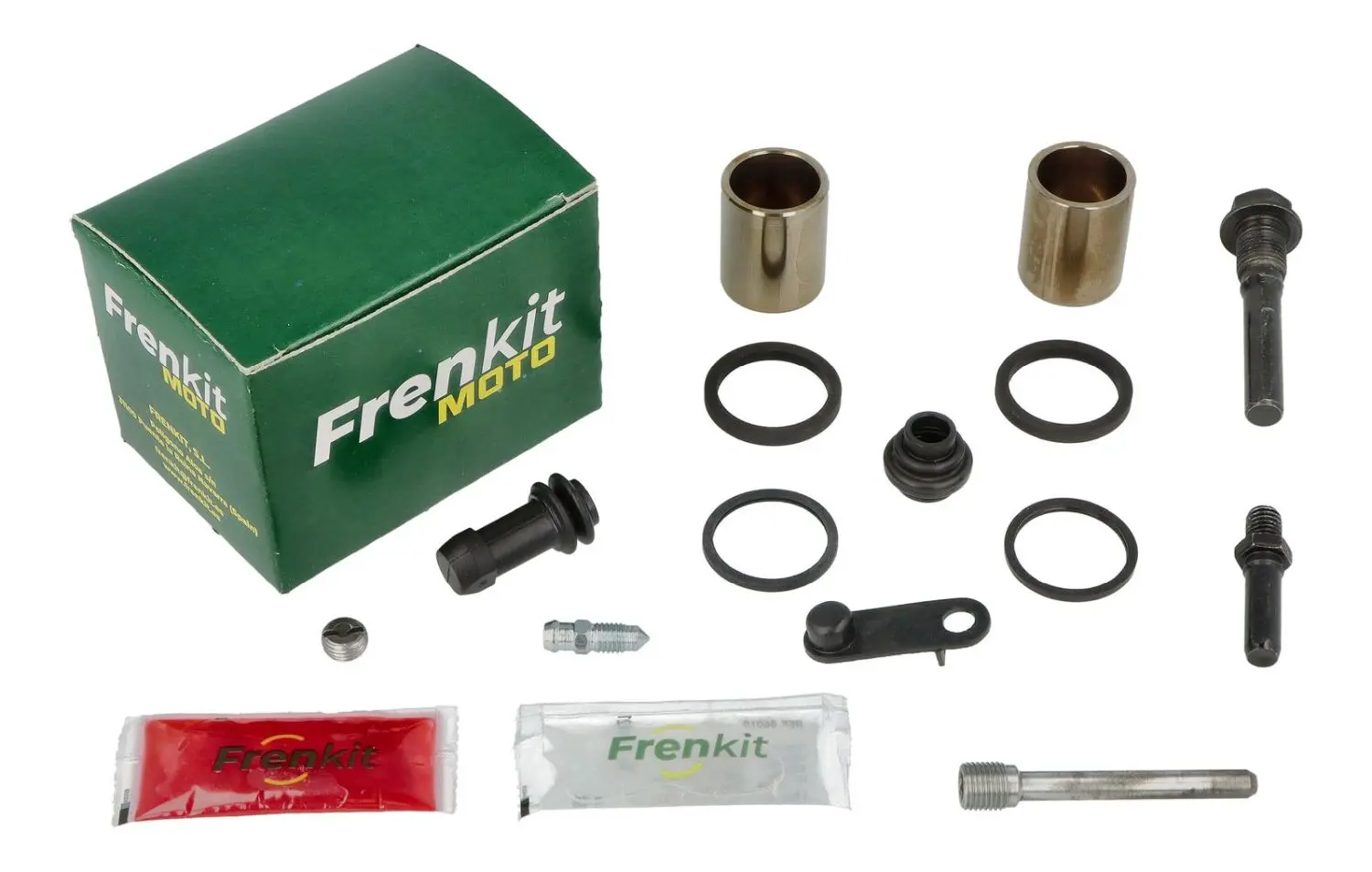 FRENKIT MOTO opravná sada brzdového třmenu (kompletní / superkit) NISSIN (píst průměr 27 mm) zadní BMW C 650 GT / SPORT '11-'15, HONDA FJS 400 SILVER