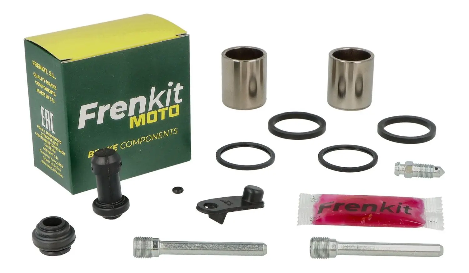 FRENKIT MOTO sada pro opravu brzdového třmenu (kompletní / superkit) NISSIN (píst fi 27mm) přední KAWASAKI ELIMINATOR 1000 '87-'88, NINJA 250 R