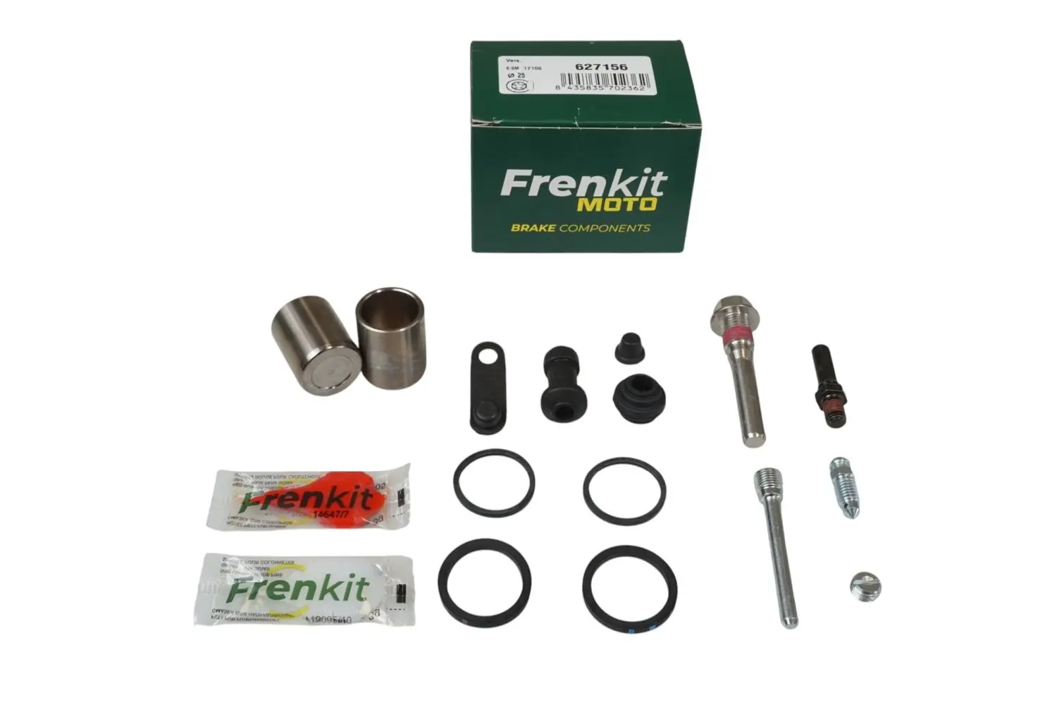 FRENKIT MOTO sada pro opravu brzdového třmenu (kompletní / SUPERKIT) NISSIN (píst FI 25MM) přední HONDA VT 750 C SHADOW '88-'97, VT 400 SHADOW