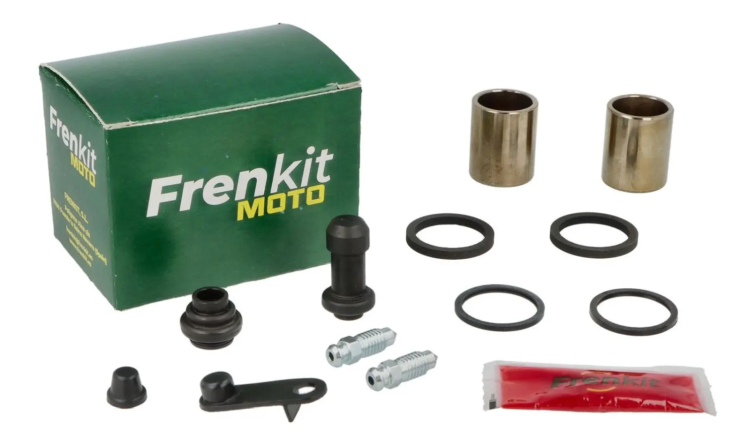 FRENKIT MOTO sada pro opravu brzdového třmenu (těsnění + písty) NISSIN (píst FI 25MM) přední BMW C 650 SPORT '15-'22, HONDA CB 600 F HORNET '98-'10,