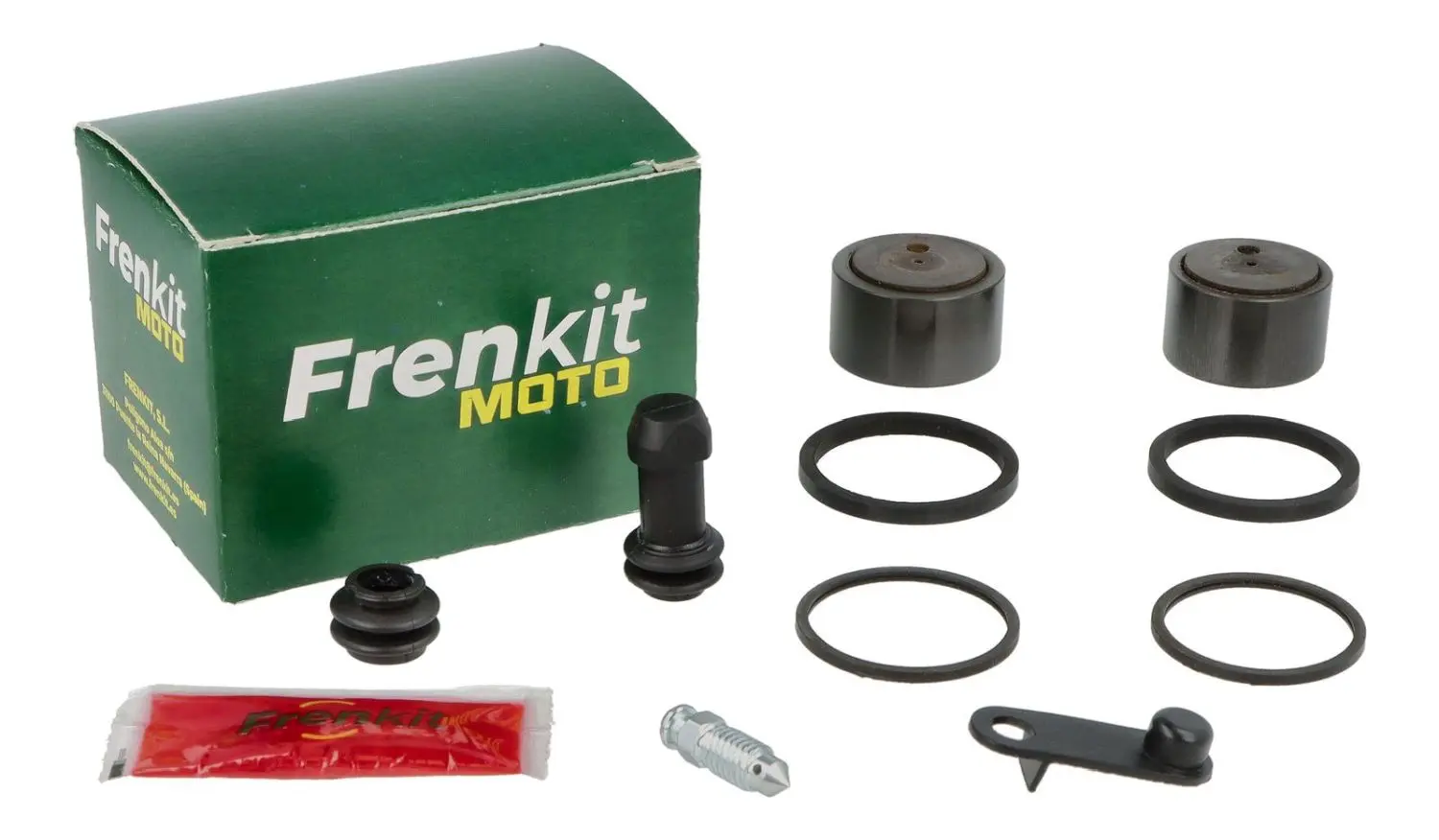 FRENKIT MOTO opravná sada brzdového třmenu (těsnění + písty) BREMBO (píst FI 30 / 32MM) přední BMW F 650 GS / DAKAR '99-'07, F 800 GS / ADVENTURE