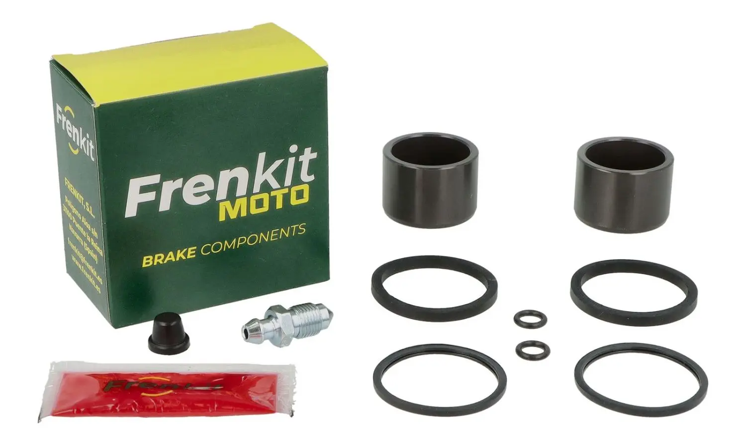 FRENKIT MOTO opravná sada brzdového třmenu (těsnění + písty) BREMBO (píst FI 32MM) zadní DUCATI 748 '95-'99, 900 SS '90-'97, 916 BIPOSTO '94-'98, 998