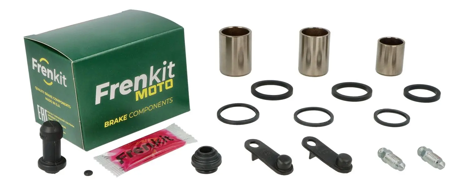 FRENKIT MOTO opravná sada brzdového třmenu (těsnění + písty) NISSIN (píst FI 23 / 25 / 27MM) přední HONDA CBR 1100 XX '97-'08, NSS 250 '00-'04, VFR