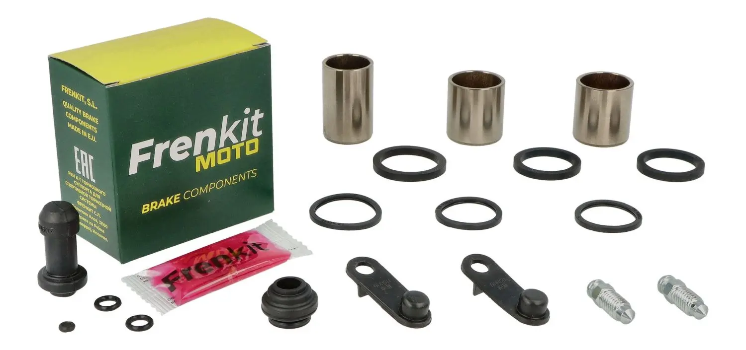 FRENKIT MOTO opravná sada brzdového třmenu (těsnění + písty) NISSIN (píst FI 23 / 25MM) zadní HONDA CBR 1100 XX '97-'08, přední NT 700 V DEAUVILLE