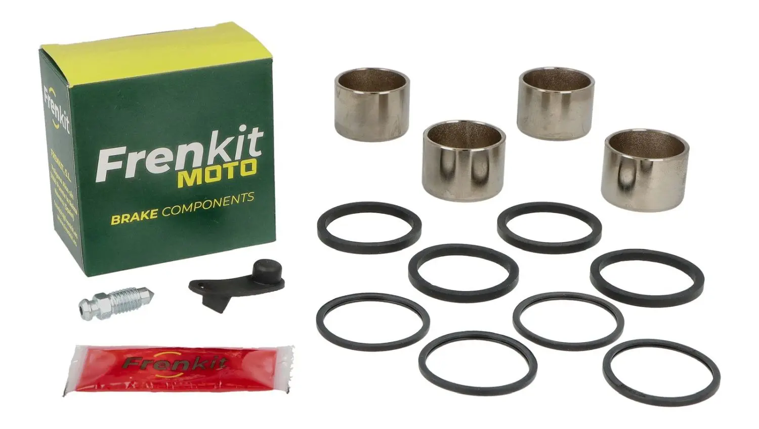 FRENKIT MOTO opravná sada brzdového třmenu (těsnění + písty) NISSIN (píst FI 27 / 30MM) přední HONDA CB 600 F HORNET '02-'10, CB 900 HORNET '02-'05,