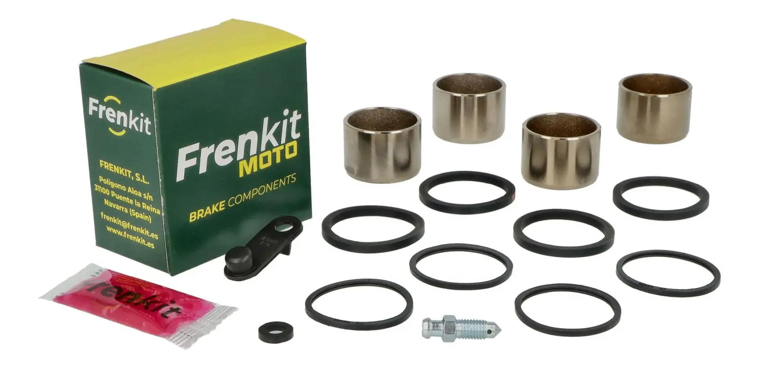 FRENKIT MOTO opravná sada brzdového třmenu (těsnění + písty) TOKICO (píst fi 32mm) přední KAWASAKI ZX-6RR 600 NINJA '03-'05, ZX-10R NINJA '03-'10,