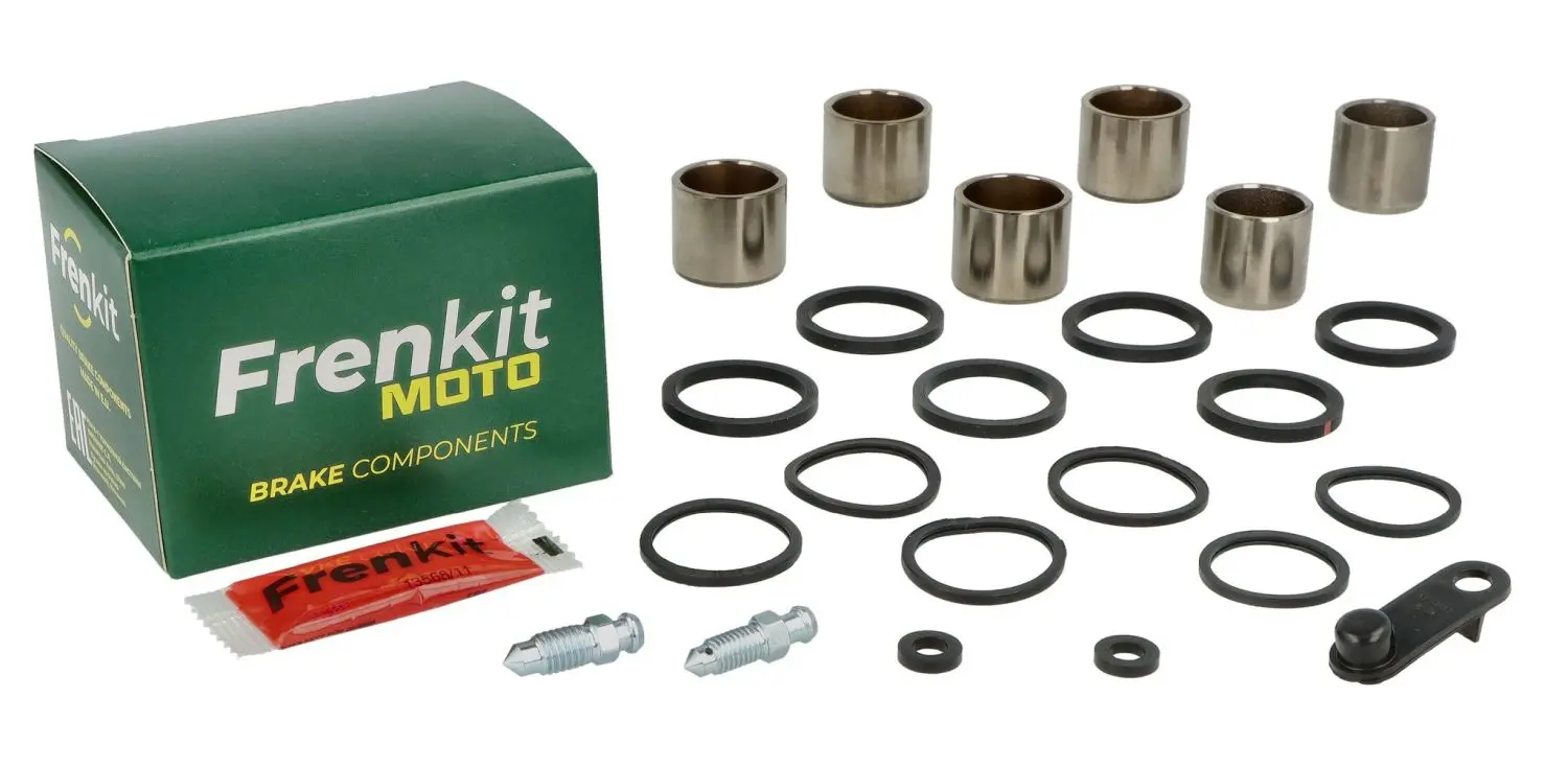 FRENKIT MOTO opravná sada brzdového třmenu (těsnění + písty) TOKICO (píst fi 24 / 27mm) přední KAWASAKI ZX-6R 600 NINJA '98-'01, ZX-12R '00-'05, ZRX