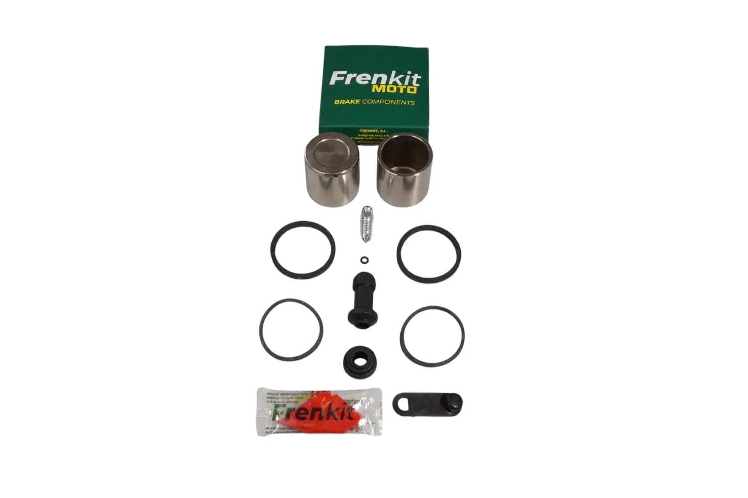 FRENKIT MOTO opravná sada brzdového třmenu (těsnění + písty) NISSIN (píst fi 34mm) zadní HONDA CB 300 F '19-'25, CB 125 R '21-'25, CB 300 R '18-'25,