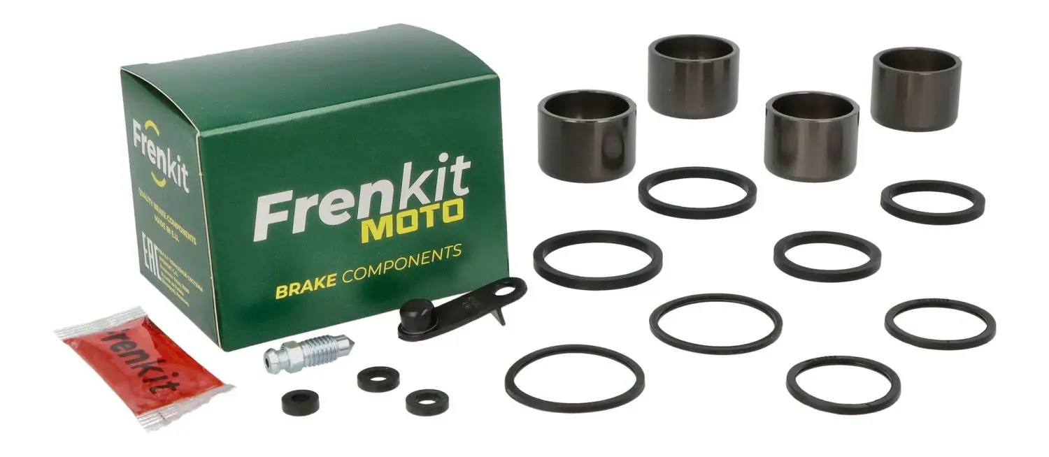 FRENKIT MOTO opravná sada brzdového třmenu (těsnění + písty) NISSIN (píst fi 32 / 34mm) přední HONDA CBR 600 F SPORT '01-'02, CBR 600 RR '03-'06