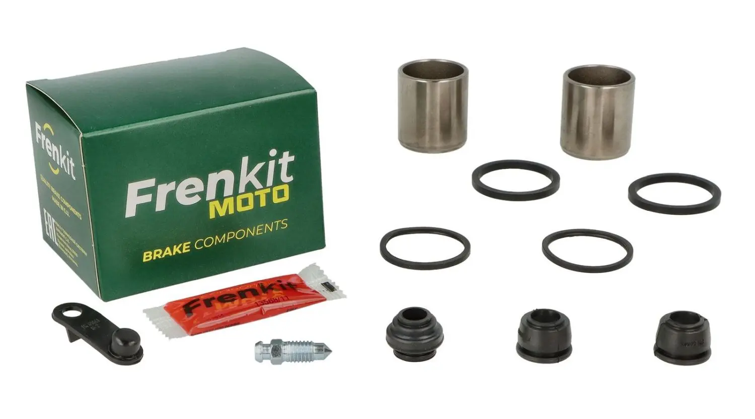 FRENKIT MOTO opravná sada brzdového třmenu (těsnění + písty) NISSIN (píst fi 32mm) přední HONDA CB 750 NIGHT HAWK '91-'03, CX 650 C / T '83, GL 1100