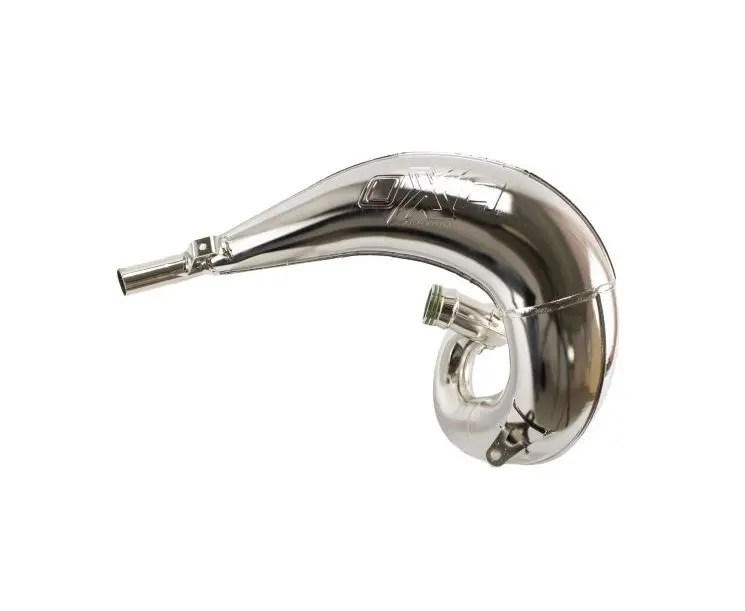 OXA FACTORY difuzor (rezonanční trubka) FRONT EXHAUST PIPE chrom BETA RR 250 / 300 '13-'23, X-TRAINER (064010002-PDA0301) (OXA FACTORY difuzor)