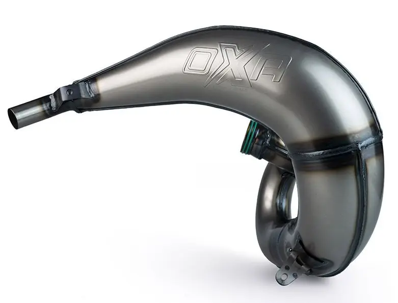OXA FACTORY difuzor (rezonanční trubice) FRONT EXHAUST PIPE závodní STEEL GP EDITION SPECIAL SERIES BETA RR 200 '20-'26 (OXA FACTORY difuzor)