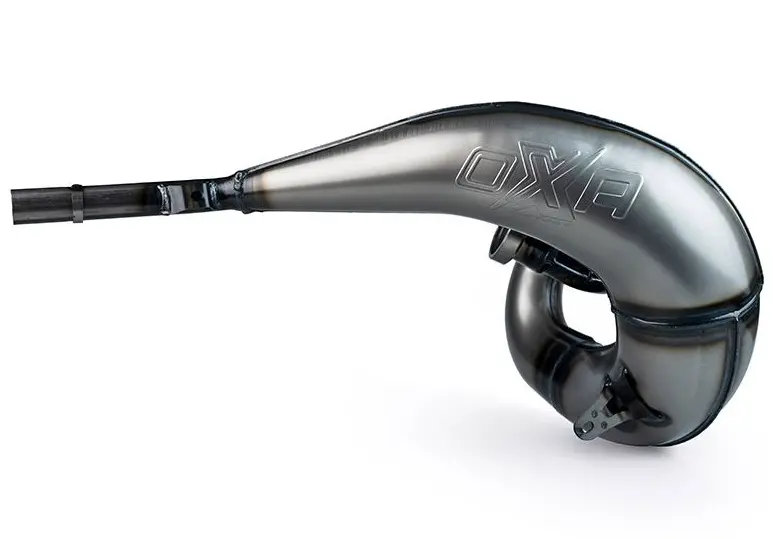 OXA FACTORY difuzor (rezonanční trubka) FRONT EXHAUST PIPE závodní ocel YAMAHA YZ 250 '99-'25, FANTIC XX 250 XE 300 (OXA FACTORY difuzor (rezonanční)