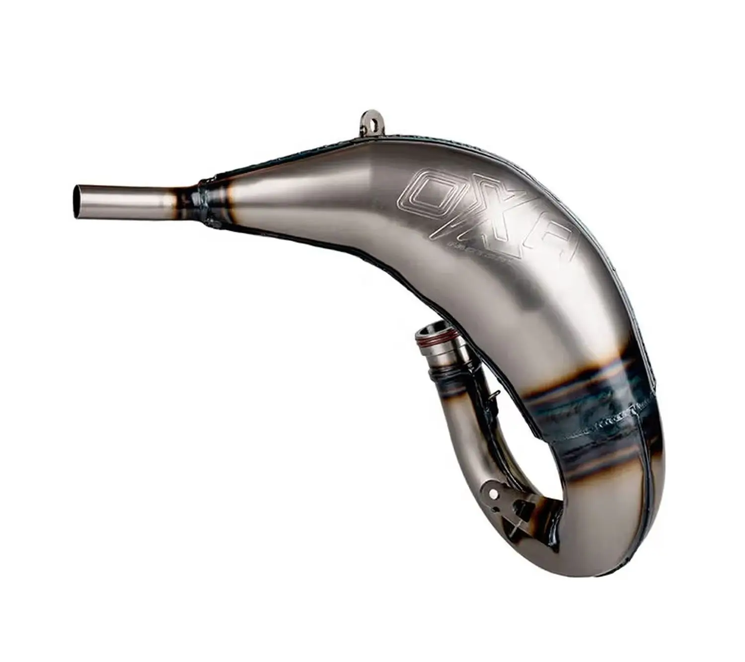 OXA FACTORY difuzor (rezonanční trubka) FRONT EXHAUST PIPE závodní ocel X8 YAMAHA YZ 125 '22-'25 (OXA FACTORY difuzor (rezonanční trubka) FRONT)